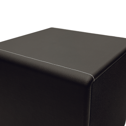 Close-up of the finish and top panel texture of the Blue Aura X-Sub subwoofer.